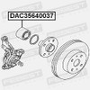 FEBEST DAC35640037 Suspension Brackets