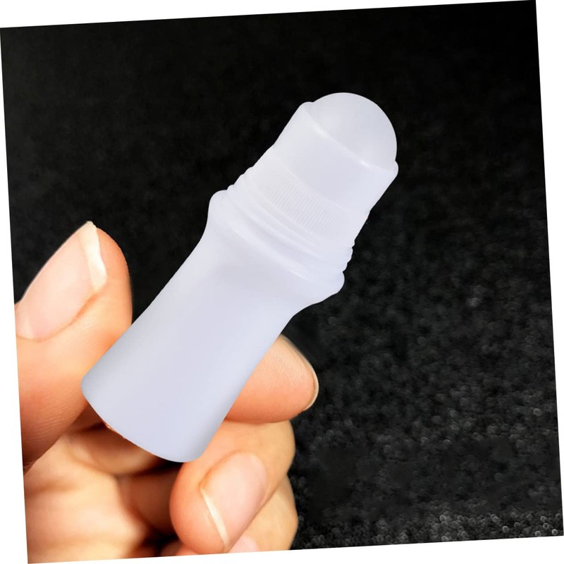 SAFIGLE 15pcs Oil Roller Bottles Refillable Plastic Containers with Roller