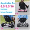 SISIGAD 4/6/8 Pack hoverboard straps for kart, Hoverboard Seat Attachment