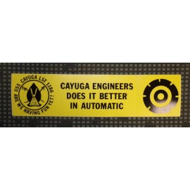 Original Vintage US Navy USS Cayuga LST-1186 Bumper Sticker