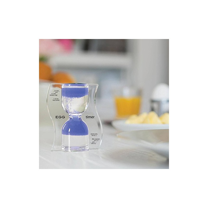 PARADOX Egg Timer, Light Blue, Blue, 9 cm