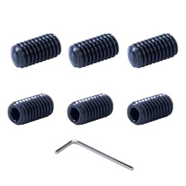 155023 Screw kit,for Moen Kitchen Faucet Replacement kit(6 Psc,Black)