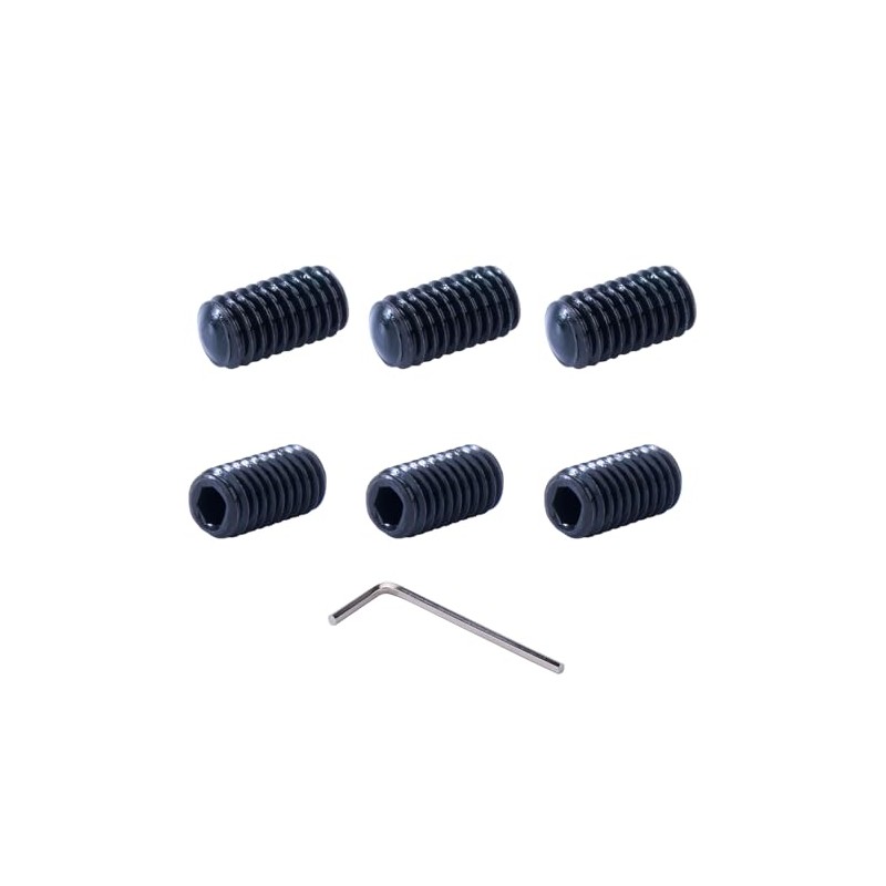 155023 Screw kit,for Moen Kitchen Faucet Replacement kit(6 Psc,Black)