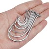 Octopus Beak Circle Hooks, 30pcs Stainless Steel Fishing Hooks Big