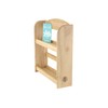APOLLO 6328 2-Tier Spice Rack, Wood, Natural, 24.5x27x7