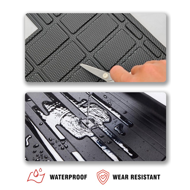 YEBOOCA Cargo Liner Compatible with 2025 Toyota 4Runner Trunk Mat