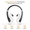 Foldable Bluetooth Headset, Beartwo Lightweight Retractable Bluetooth Headphones for Sports&Exercise,