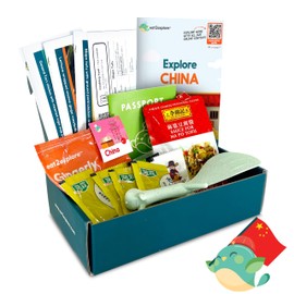 eat2explore Cooking Kits for Kids - Interactive & Educational Real Kids Cooking Kit with 3 Recipe Cards, Key Ingredients & Cooking Tools - Ideal Idea for Kids who Love to Cook (China Edition)