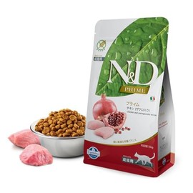 Farmina Natural And Delicious Chicken And Pomegranate Grain-Free Formula Dry Cat Food, 3.3 Pound Bag | Farmina