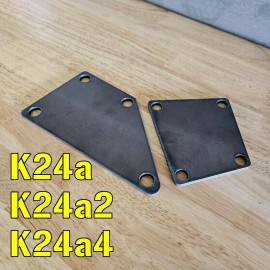 why wait K24 RWD Motor Mount Plates - Fits K24a, K24a2, K24a4 - Bolts and spacer material