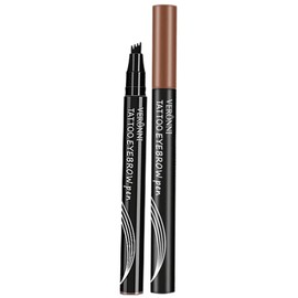 Aczyqws Eyebrow Pen Waterproof Liquid Eyebrow Pencil, Eyebrow Pen with Precision Applicator, Creates Natural Eyebrow makeup