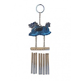 Feng Shui Flying Dragon 8-Rod Windchime Metal Wind Chime