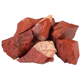 Amogeeli 1LB Natural Raw Stone for Garden Home Decoration, Irregular Healing Crystal for Reiki Meditation