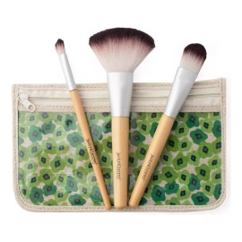 Jacky & Lauren Maquillaje Set Brochas Aplicadoras Para Base Sombra Y Rubor