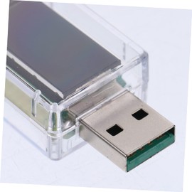 Operitacx Voltage and Tester Multifunctional Colored Screen Power for Real Monitoring of Charging Status Measures Voltage Capacity and Power