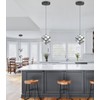 dolria Mini Pendant Lights Crystal Chandeliers for Dining Room Kitchen