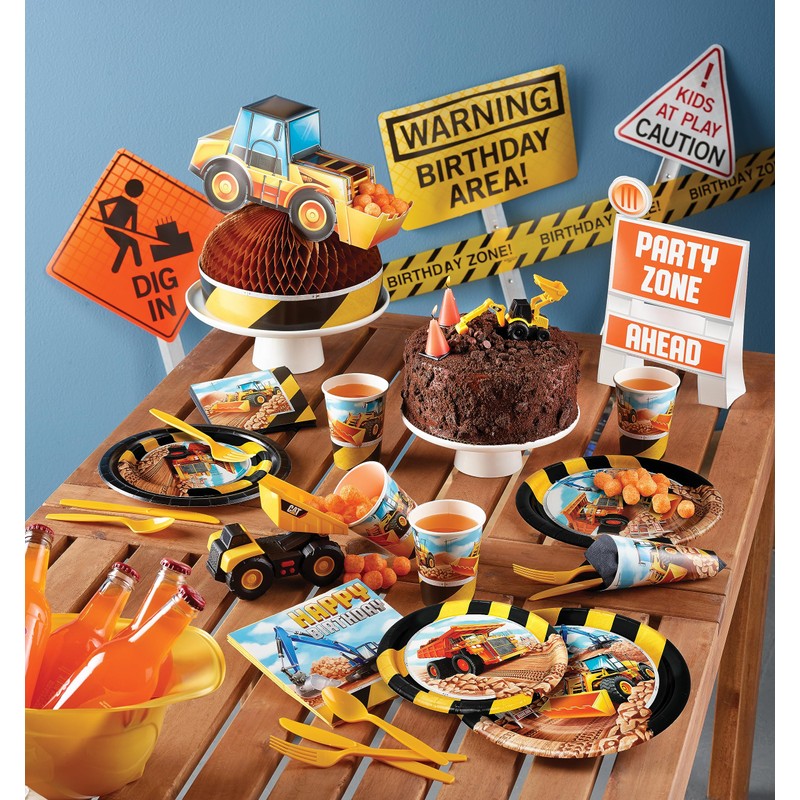 Big Dig Construction Favor Bag 8 ct