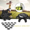 JIANGMU-30 Pcs Golf Spike Removal Tool Clamp Cleat Studs Replacement