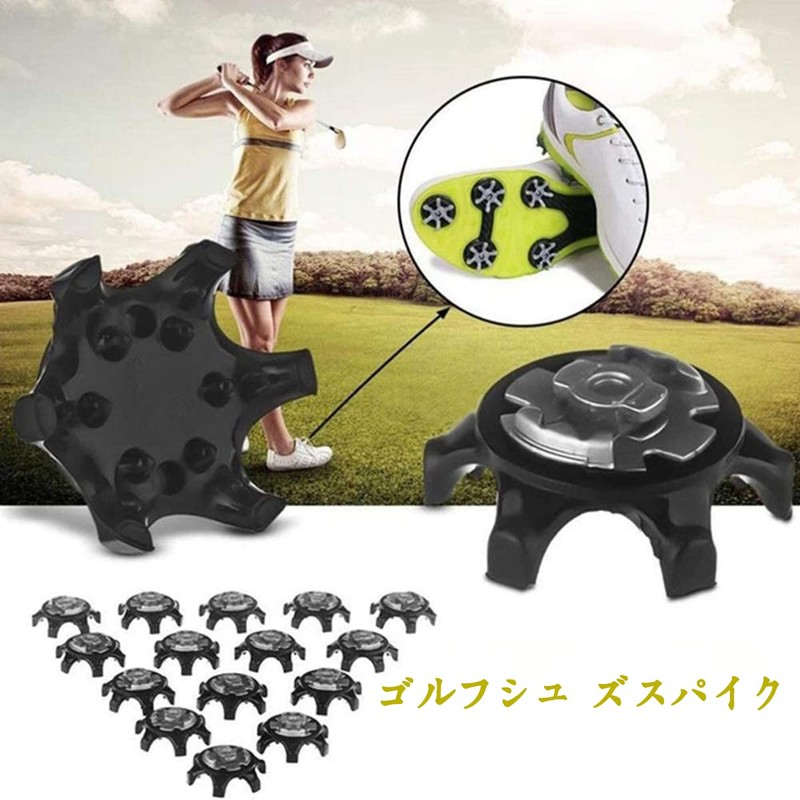 JIANGMU-30 Pcs Golf Spike Removal Tool Clamp Cleat Studs Replacement