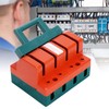 100A 4 Pole Disconnect Knife Switch AC 380V ABS Copper