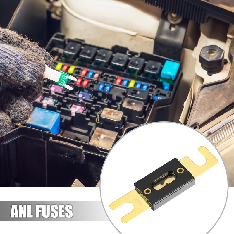 X AUTOHAUX 2pcs Fuse Replacement 200A ANL Fuses Car Audio