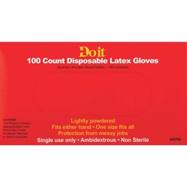 One Use Latex Disposable Gloves