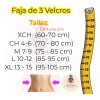 Techno Faja 3 Velcros Mujer Moldeadora De Silueta Y Cintura