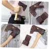 Kisangel 5 Sets Axe Cover Protective Case for Camping Axe