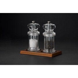 Cole and Mason H306129U Salt and Pepper Mill Tray, Brown