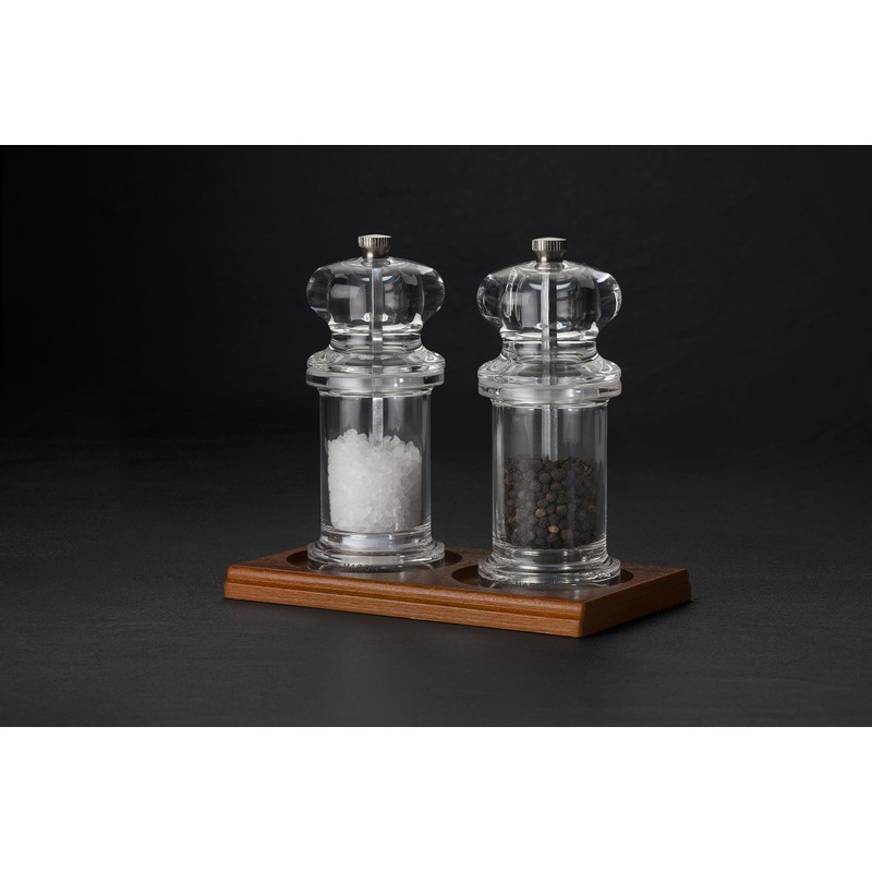 Cole and Mason H306129U Salt and Pepper Mill Tray, Brown