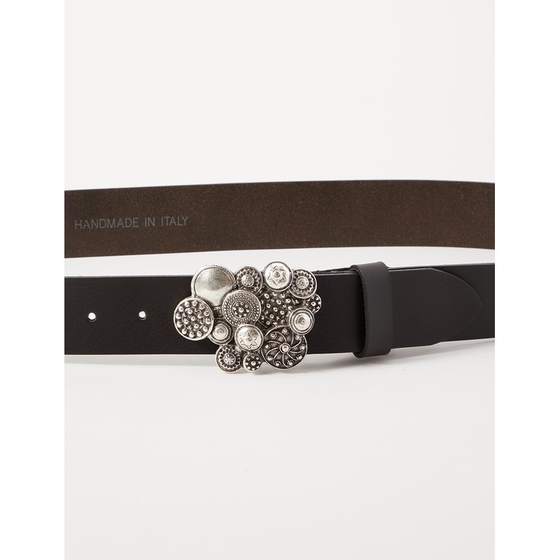 MGM Women's Coin Belt (Coin) - Brown (dark brown 04),