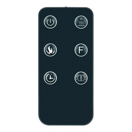VINABTY FR113XD Replacement Remote Control Applicable For Mainstays Wall Mounted Fireplace Heater,Compatible Fireplace Models:WFP-22C/XXX WFP-22C