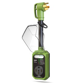 EyGde RV Surge Protector 50 Amp Waterproof, RV Circuit Analyzer with Full Electrical Protection, Power Plug Adapter Protectors for 50amp Camper Travel Trailer Accessories