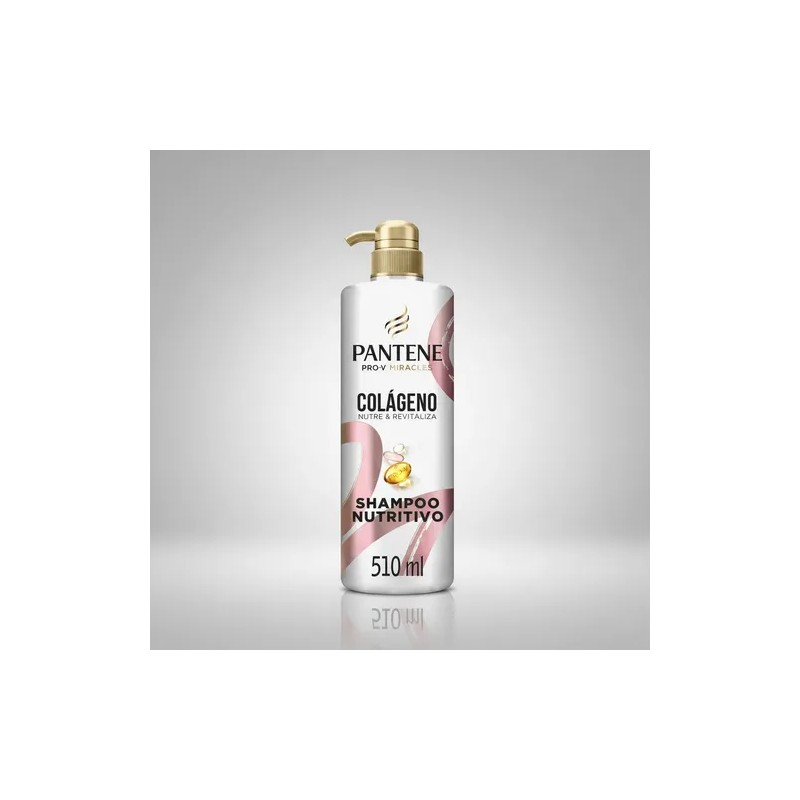 Shampoo Pantene Pro Colágeno 510 Nutre Revitaliza