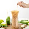 Restaurantware-Basic Nature 8.3 Inch Disposable Straws, 100 Sustainable Straws -