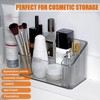 HEKOBAG Pack of 2 Cosmetic Storage Boxes Plastic Make Up
