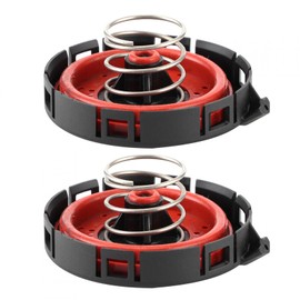 Crankcase Bleeder Valve, Pair of Crankcase Bleeder Valve 11127547058 Fits E60 E65 E66 X5 E53 X5 E70 Pa66-Gf30 Rubber Alloy Spring