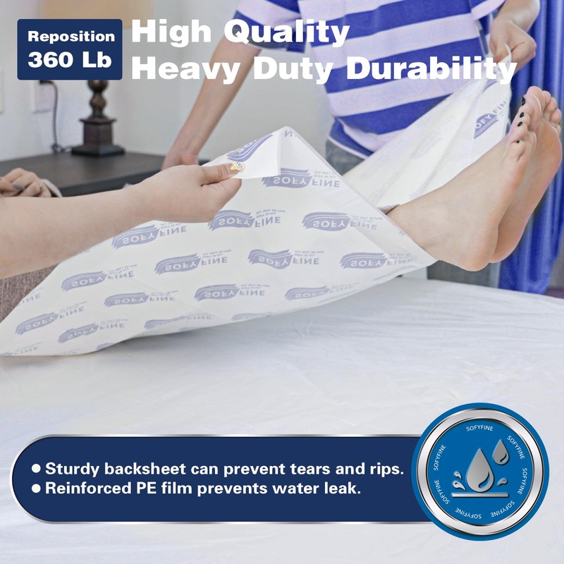 SOFYFINE Biggest Chucks Disposable 57"x36" Tear Resistant 215 Gram Heavy