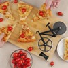 CENPEK Pizza Cutter Bicycle Pizza Cutter Stainless Steel Pizza Two