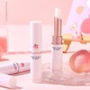 Peach Scent Lip Balm, 2pcs/set Moisturizing Lipstick, Hydrating Lip Balm,