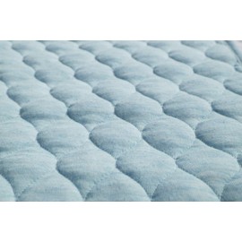 BlueSnail - Cambiador acolchado de bambú grueso e impermeable, 3 unidades (azul)