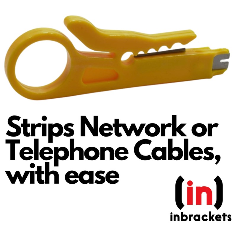 Inbrackets Punch Down Tool Professional Ethernet Punchdown Tool for RJ45