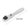 Zunate 72 Tooth Quick Release Flex Movable Head Ratchet Wrench,