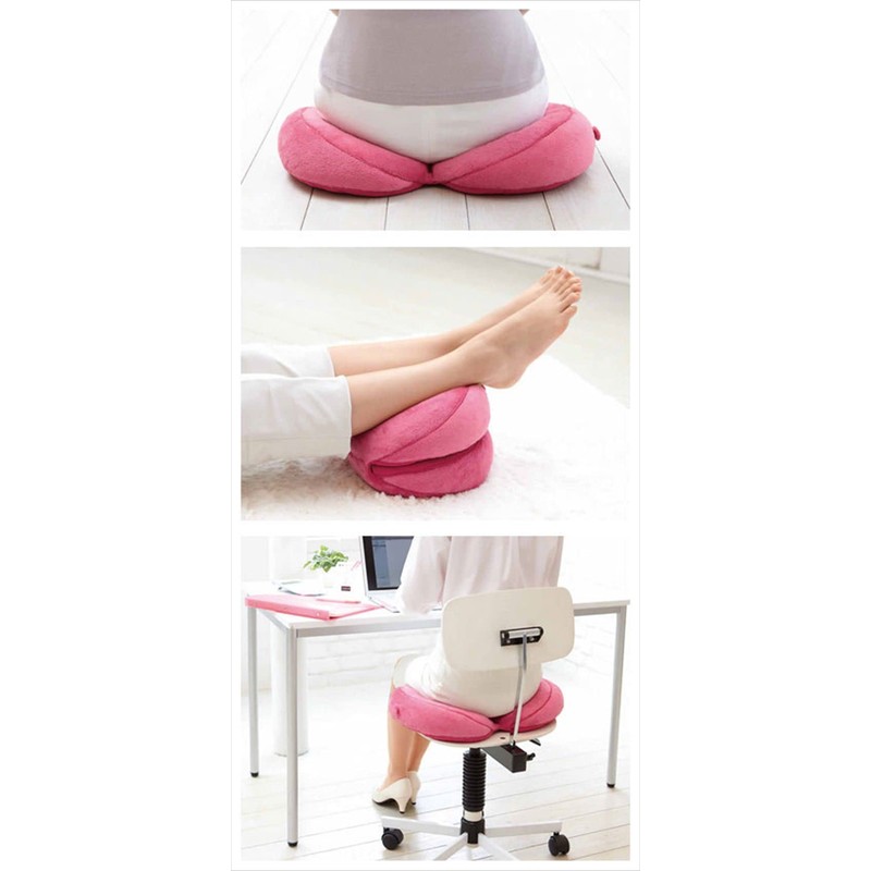 Cogit Makeup Hips, Bagel Cushion, Pink, Size: (W x D