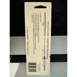 Cross Vintage Cross Ball Point Refill Black Ink Fine Point #8514 *NEW* FREE SHIPPING