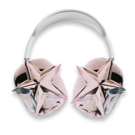 Star 3D AirPods Max Cover, Airpod Max Attachments, Headphones Case for Airpods Max Cute Airpod Pro Max Ear Covers Protective Accessories Chrome Attachments Case