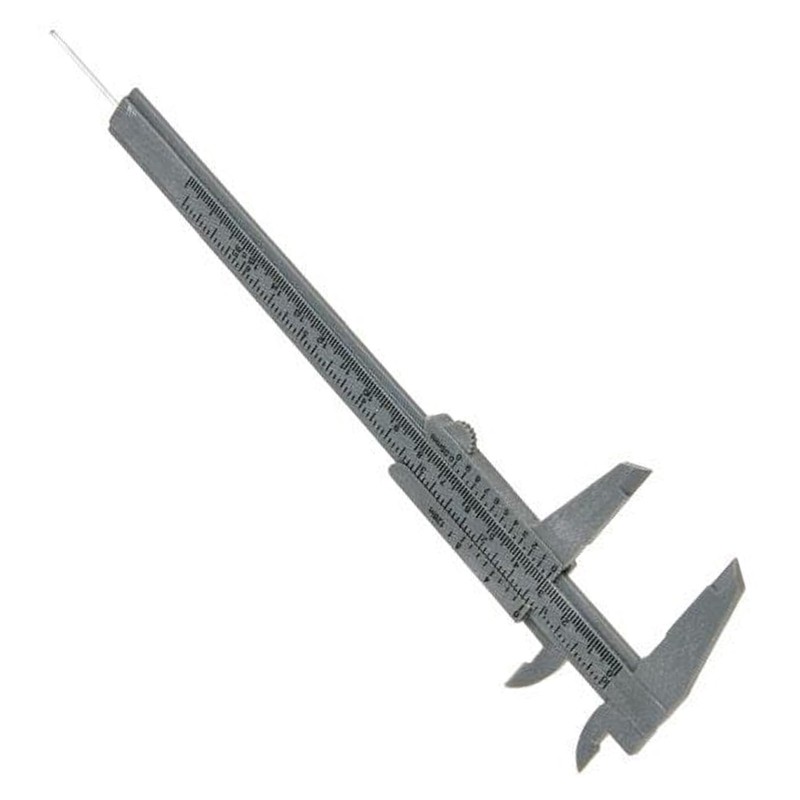 Dapetz ® Vernier Caliper 150mm 6" Steel, Inch Millimeter Fraction