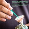 SUPVOX Pollination Tool, 100Pcs Vegetable Pollinator Brush Manual Pollination Tool
