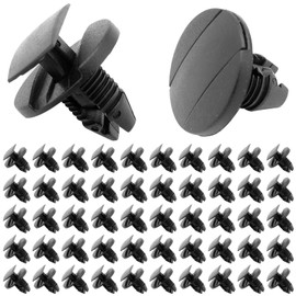 50 Stück Auto-Befestigungsclips, 8 mm, Clips für Peugeot, Clips für Karosserie, Kunststoffnieten, Autoklammern, kompatibel mit Citroen Peugeot Jumpy Berlingo C3 C4 C5 C6 Clio 2