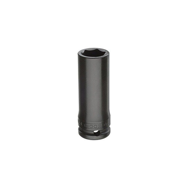 Impact socket 1/2", long 19 mm